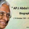 APJ Abdul Kalam Biography (Education, Awards, Discovery)
