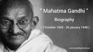 Read more about the article Mahatma Gandhi Biography and what did Gandhi do?