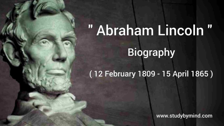 brief biography of abraham lincoln