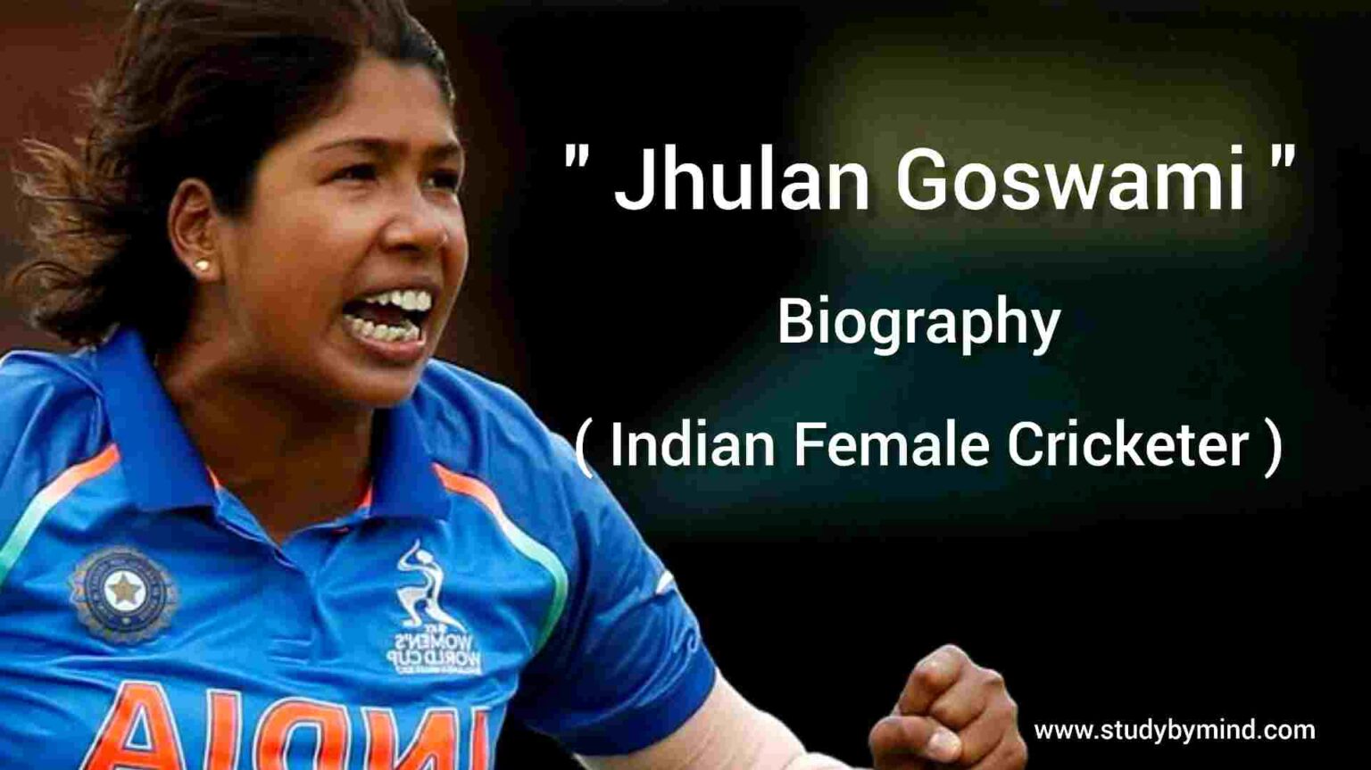 write a biography on jhulan goswami