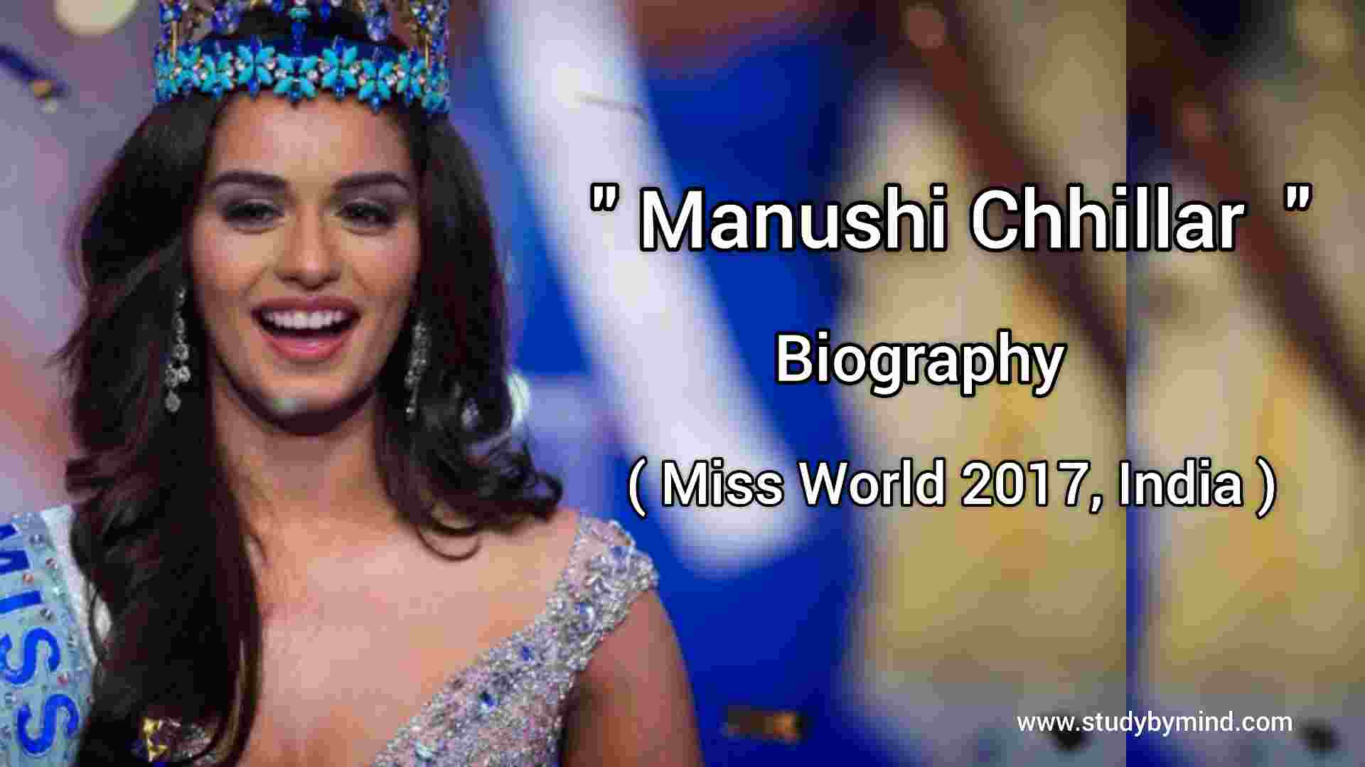 You are currently viewing Manushi Chillar Biography (Miss World 2017)