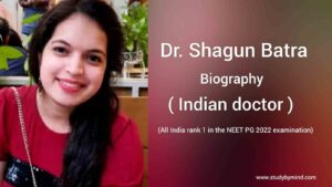 Read more about the article Dr. Shagun Batra Biography (NEET PG Topper 2022)