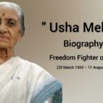 Usha Mehta Biography in english (Freedom Fighter of India)
