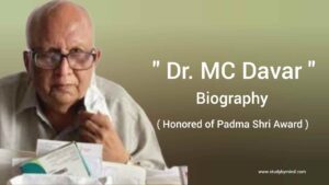 Read more about the article Dr. MC Davar biography in english (awarded with Padma Shri)