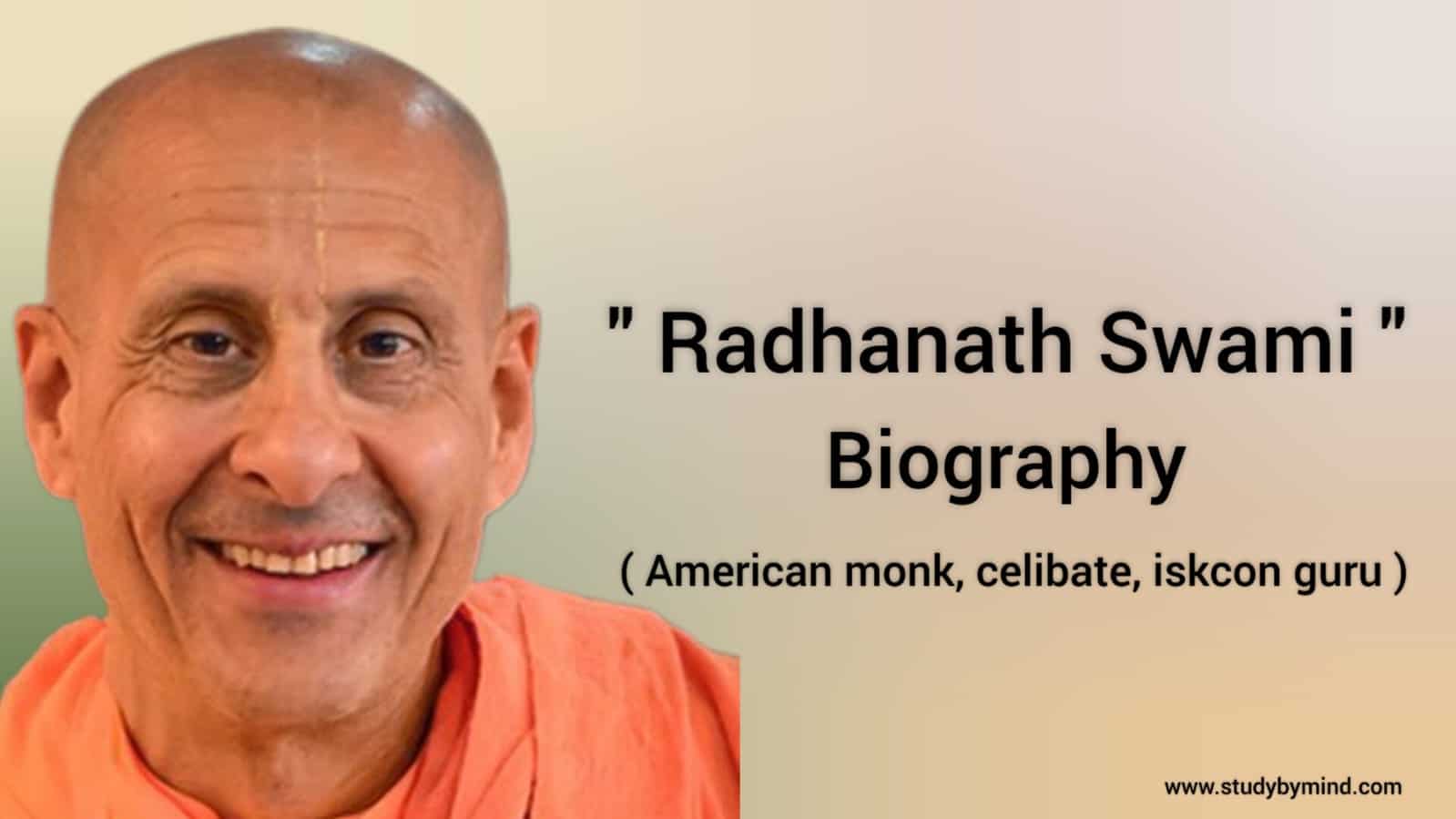 Read more about the article Radhanath swami biography in english (American monk, celibate, ISKCON Guru) Age, Initiation