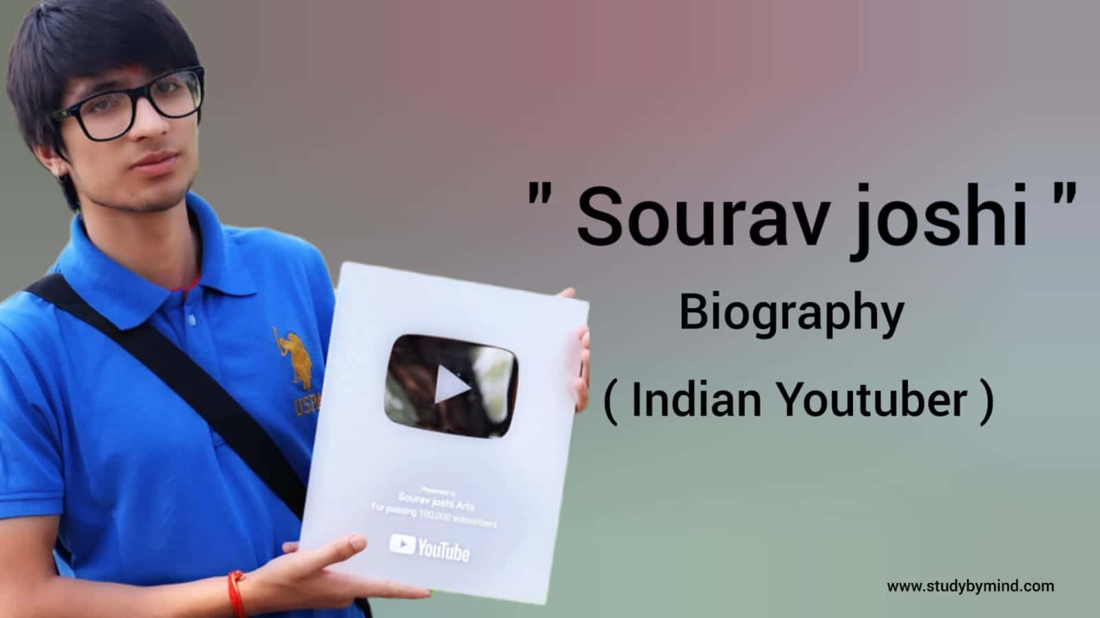 Read more about the article Sourav joshi biography in english (Indian Youtuber), Age, Networth 2023, vlog channel