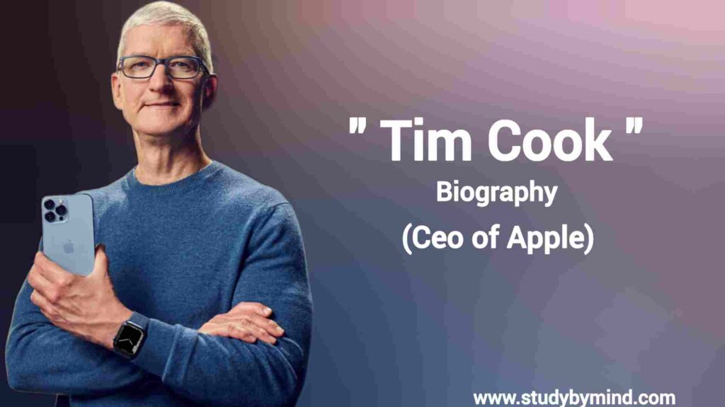 Tim Cook biography in english CEO of Apple Businessman Net worth Age