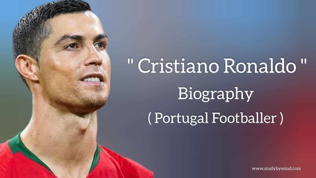 write a biography of cristiano ronaldo