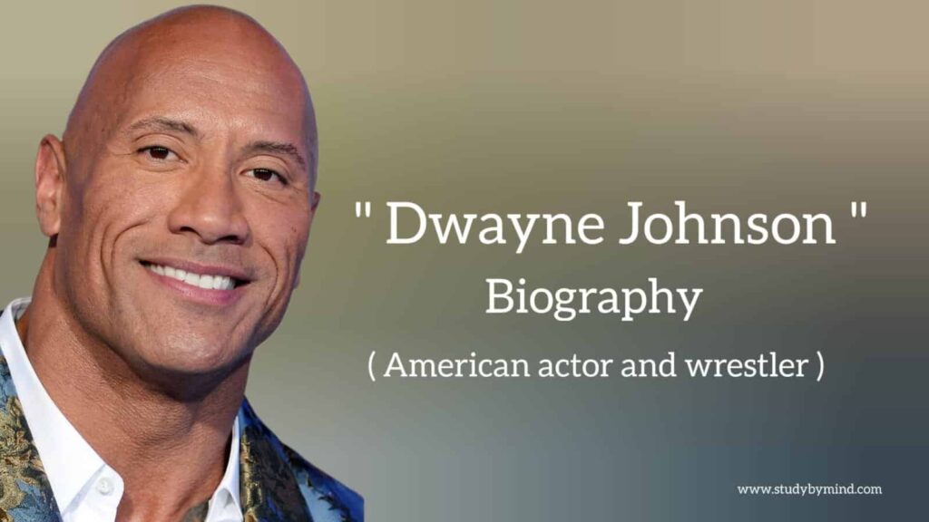 the rock biography in english