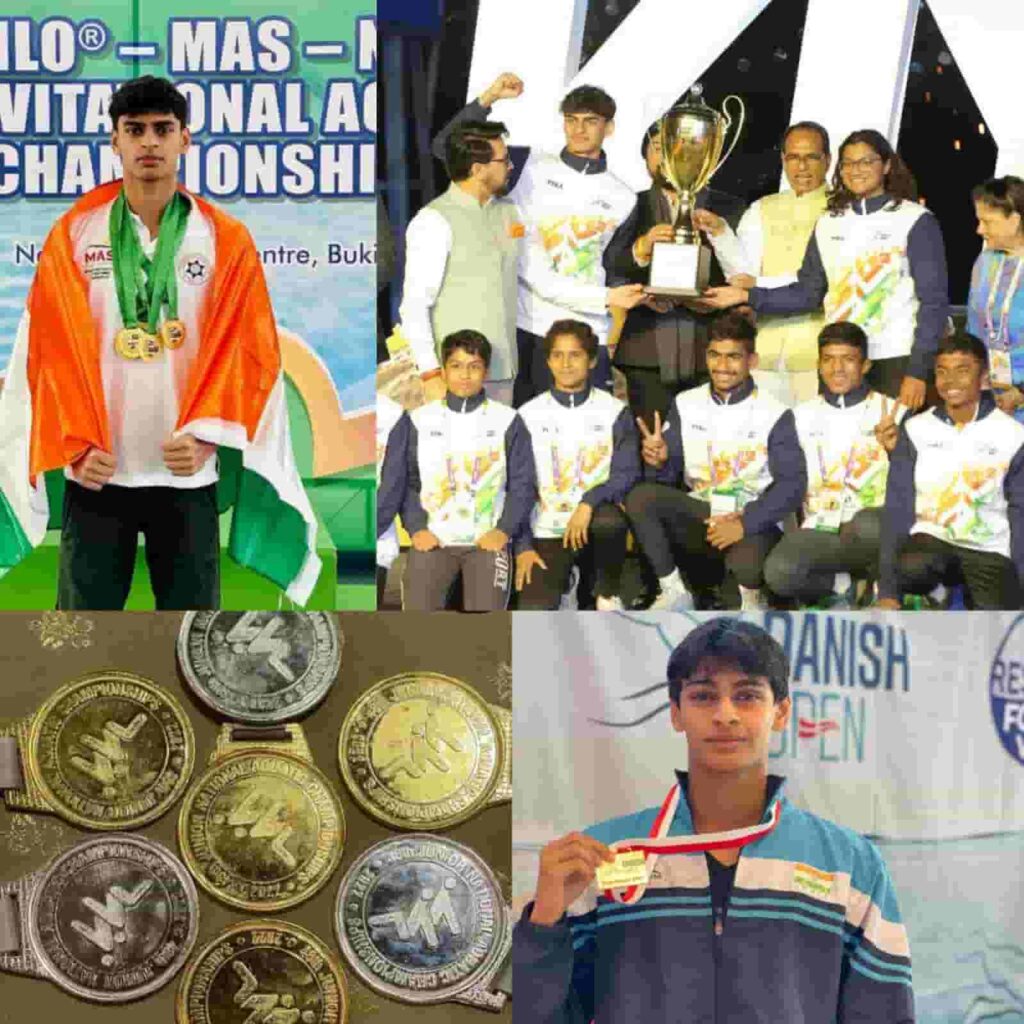 Vedant Madhavan biography in english Indian swimmer and son of R.madhavan