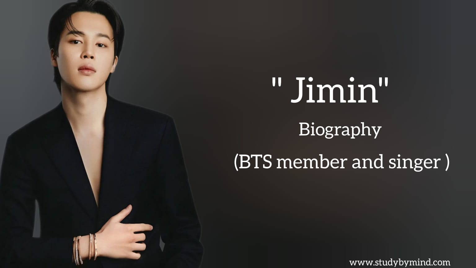 Jimin biography in english (BTS Member and Dancer) - Study By Mind