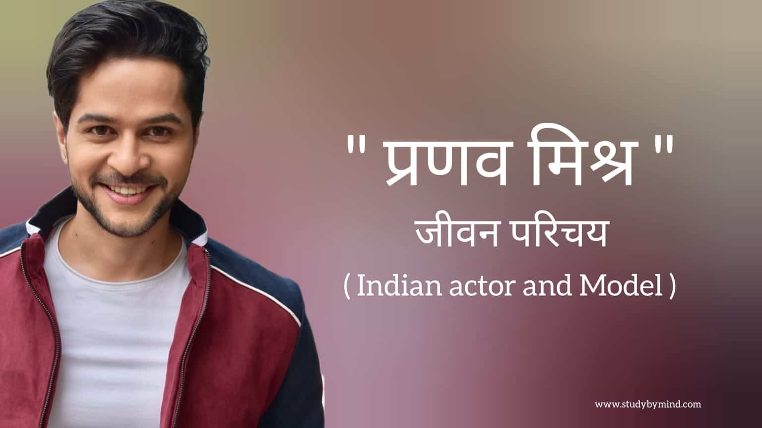Read more about the article प्रणव मिश्र जीवन परिचय Pranav misshra biography in hindi (भारतीय अभिनेता)