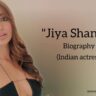 Jiya Shankar Biography in english (Indian Actress) Age, Net worth