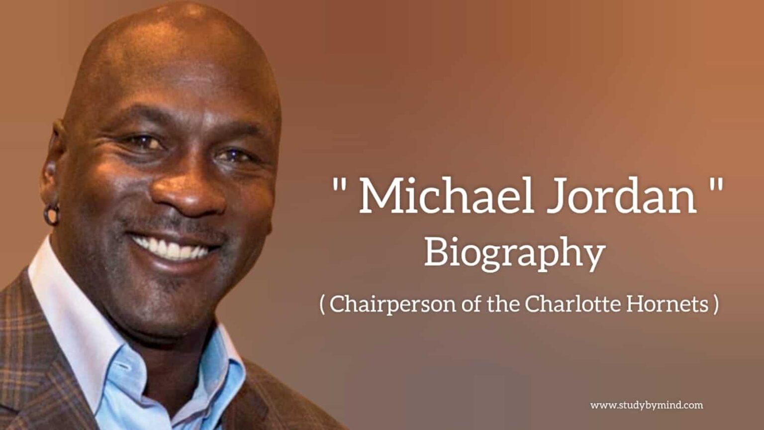 Michael jordan biography in english (Basketball player and Businessman