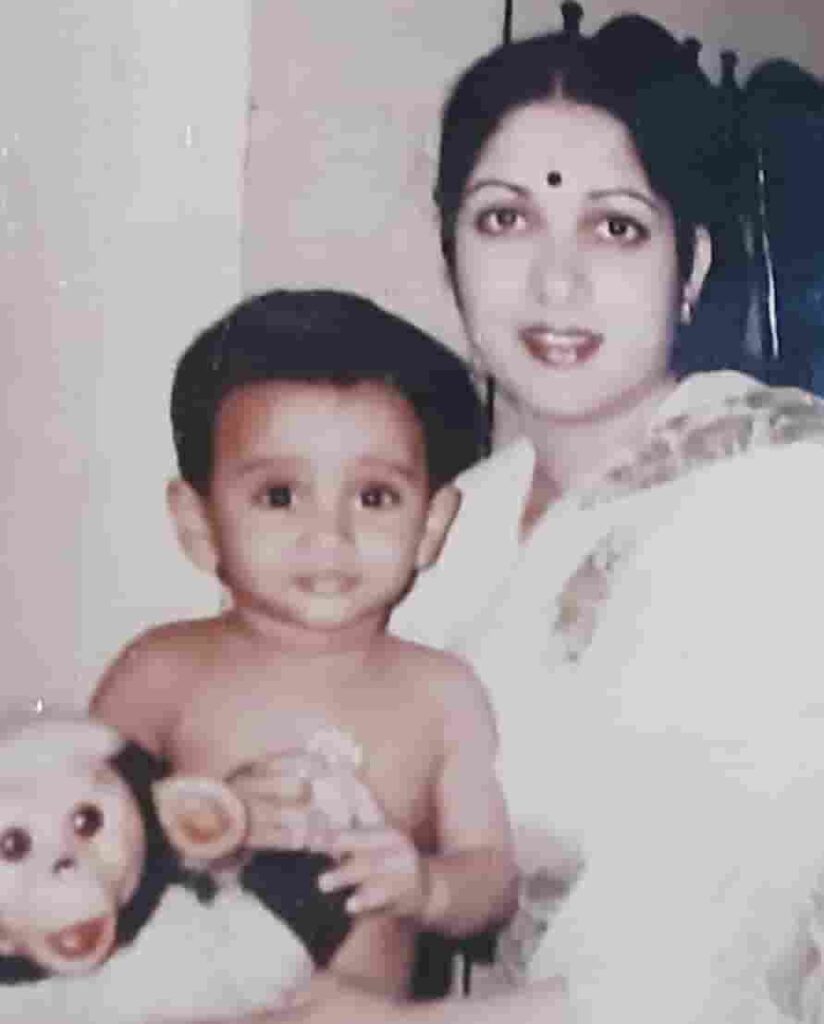 Nikhil Siddhartha childhood photo