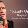 Randy Orton Biography in English (American Professional Wrestler)