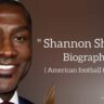 Shannon sharpe biography in english (American football tight end)