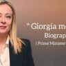 Giorgia Meloni Biography in English (Prime Minister of Italy)