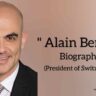 Alain Berset biography in english (President of Switzerland)