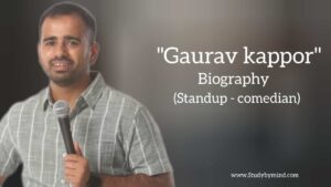 Read more about the article Gaurav kapoor biography in english  (Standup Comedian)