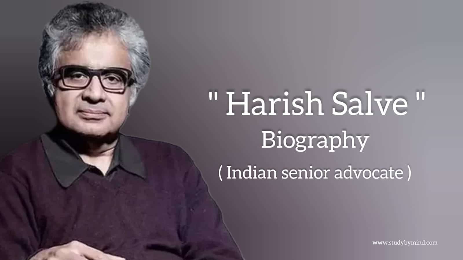 You are currently viewing Harish salve biography in english (Indian Lawyer)