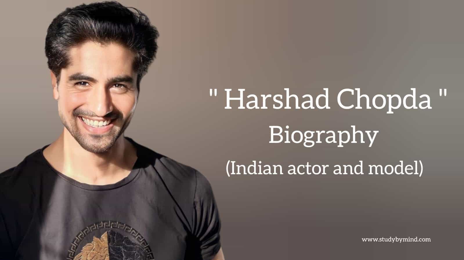 You are currently viewing Harshad chopda biography in english (Indian Actor)