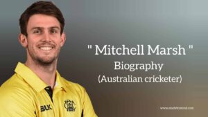 Read more about the article Mitchell marsh biography in english (cricketer)