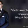 Padmanabh singh biography in english (Maharaja of Jaipur)