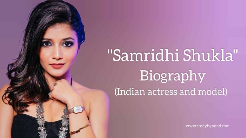 Samridhi shukla biography in english (Actress)