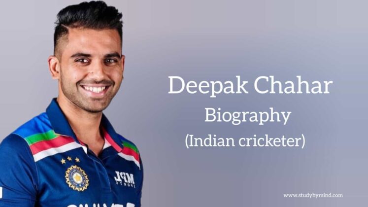 Deepak chahar biography in english (Indian Cricketer) - Study By Mind