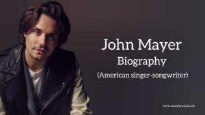 Read more about the article John mayer biography in english (American singer)