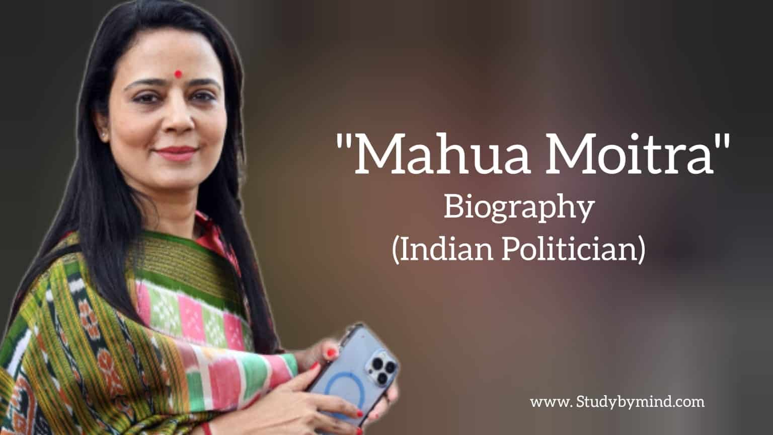 You are currently viewing Mahua moitra biography in english (Indian politician)