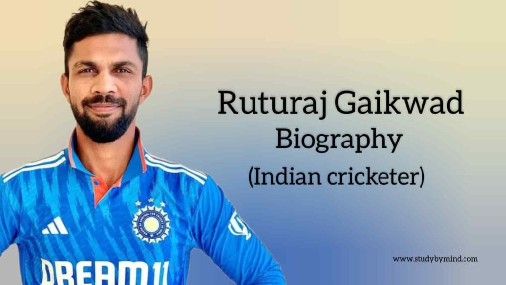 Ruturaj gaikwad biography in english (Indian Cricketer)