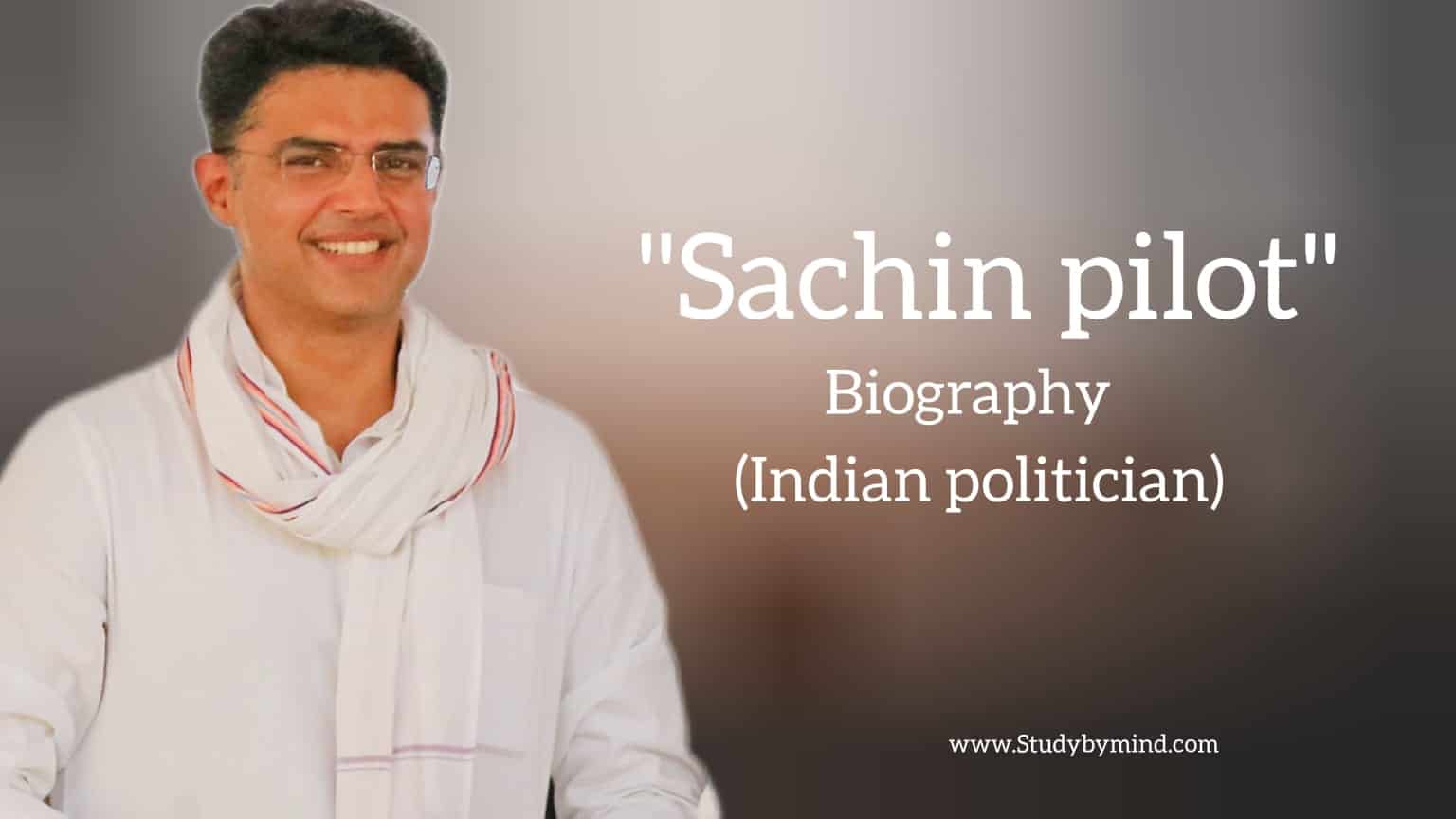 You are currently viewing Sachin Pilot biography in english (Indian politician)