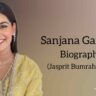 Sanjana ganesan biography in english (Jasprit Bumrah's Wife)