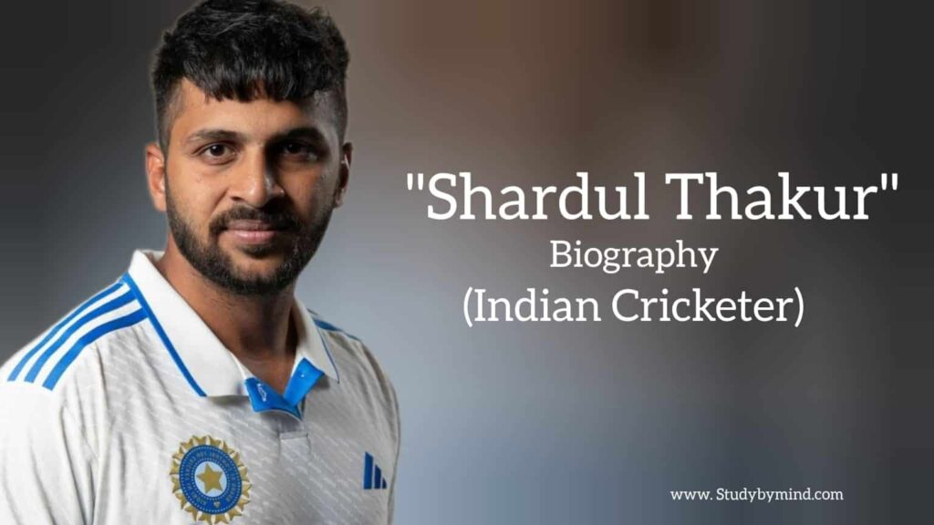 Shardul Thakur biography in english (Indian cricketer)