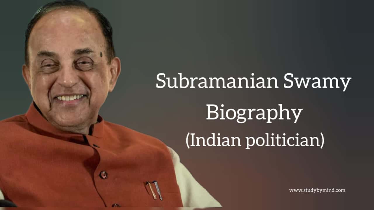 Read more about the article Subramanian swamy biography in english (Indian Politician)