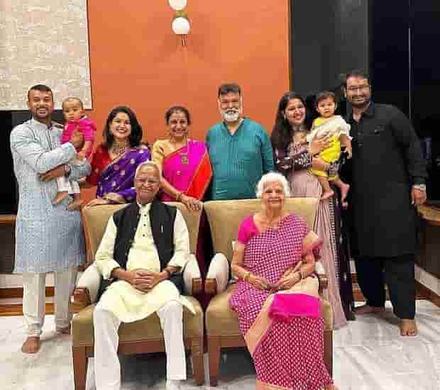 Mayank Agarwal Family Photo