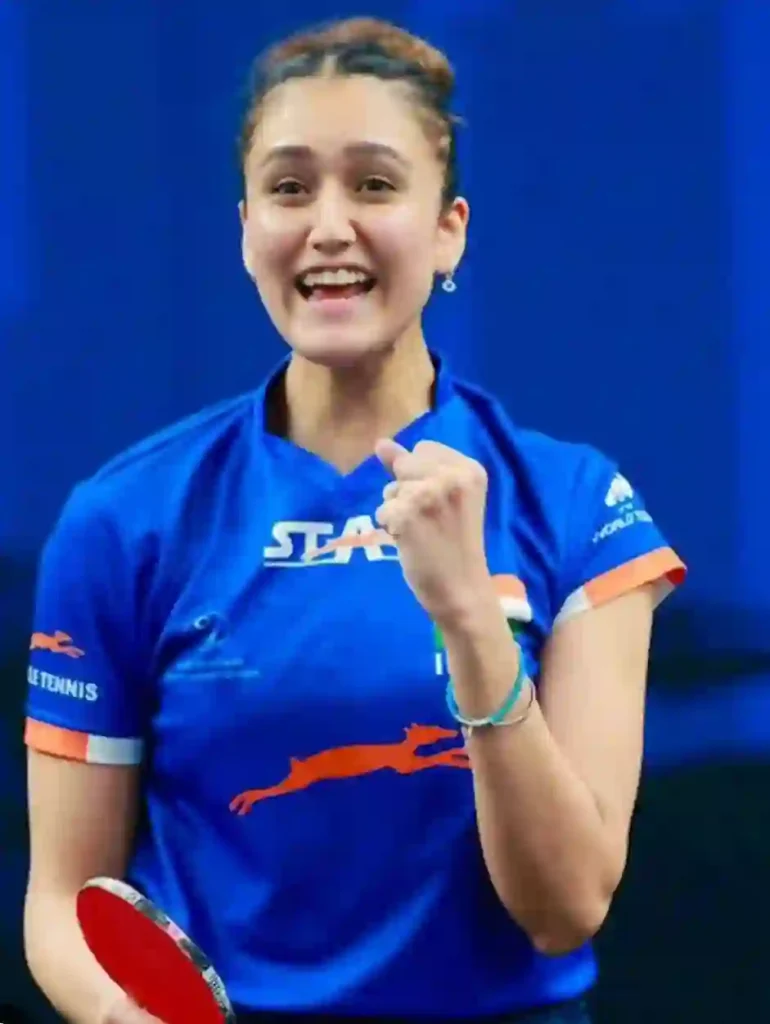 मनिका बत्रा जीवन परिचय Manika batra biography in hindi (Table tennis player)