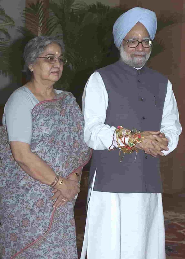 Dr Manmohan singh wife