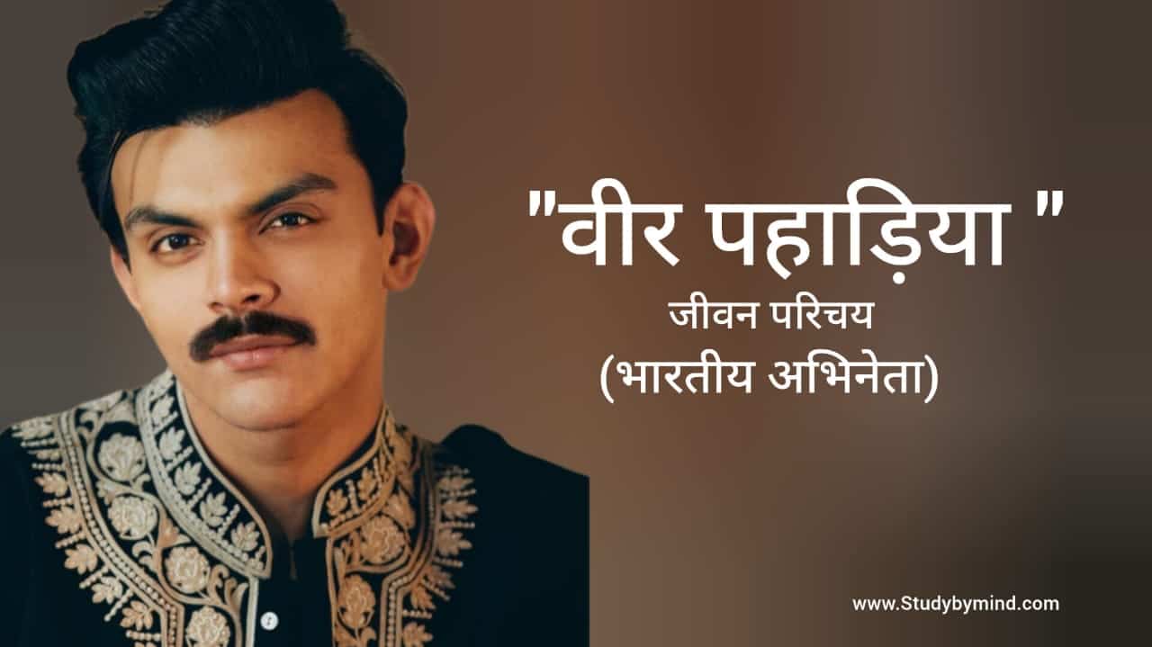 Read more about the article वीर पहाड़िया जीवन परिचय Veer pahariya biography in hindi (अभिनेता)