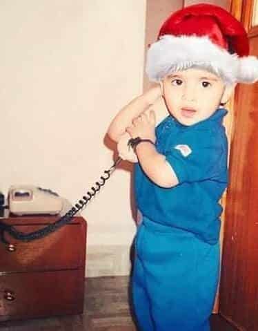 Armaan malik childhood photo