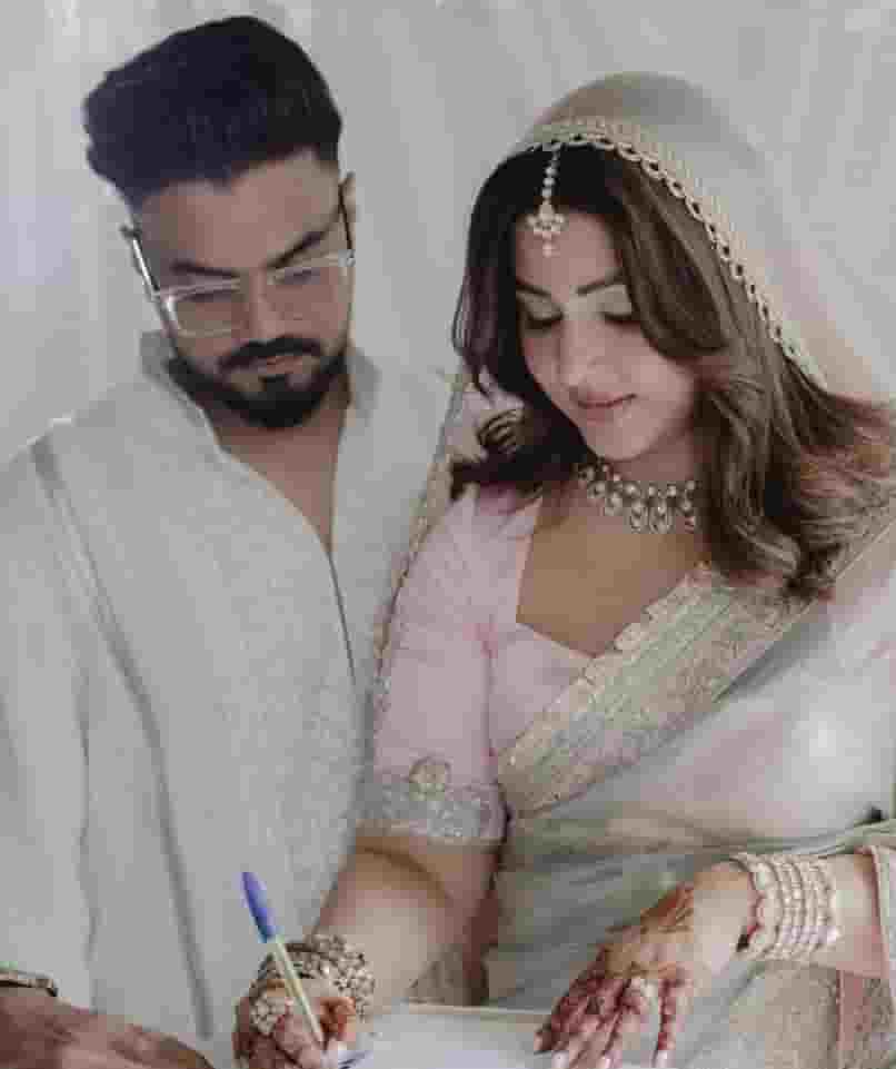 Hina khan marriage photo