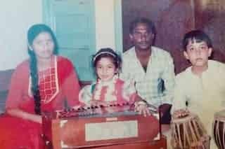 Munmun Dutta childhood photo
