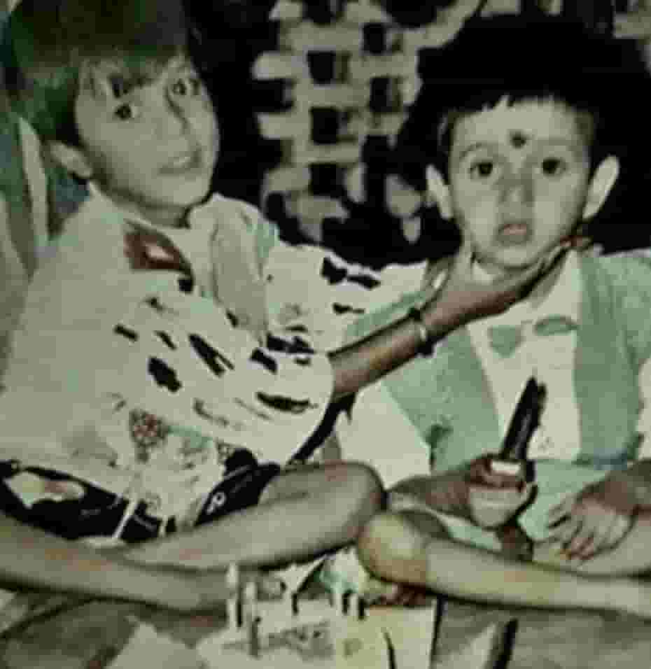 Randeep rai childhood photo