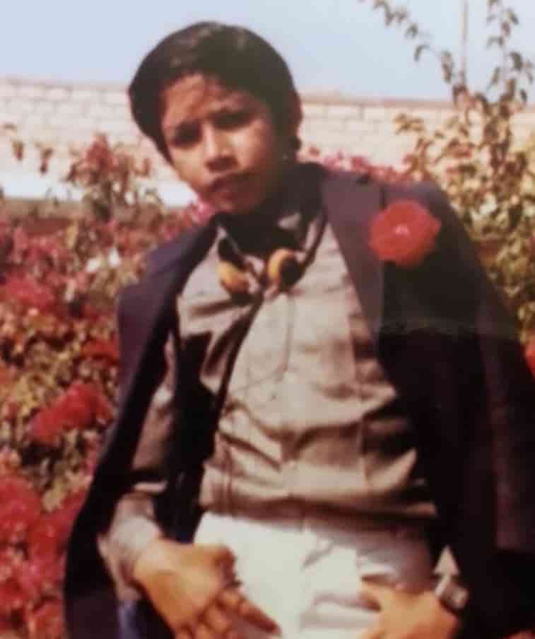 Anup Soni childhood photo