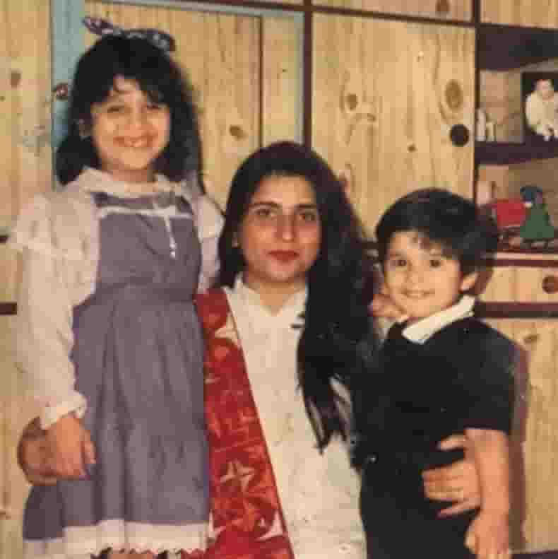 Karan Tacker childhood photo