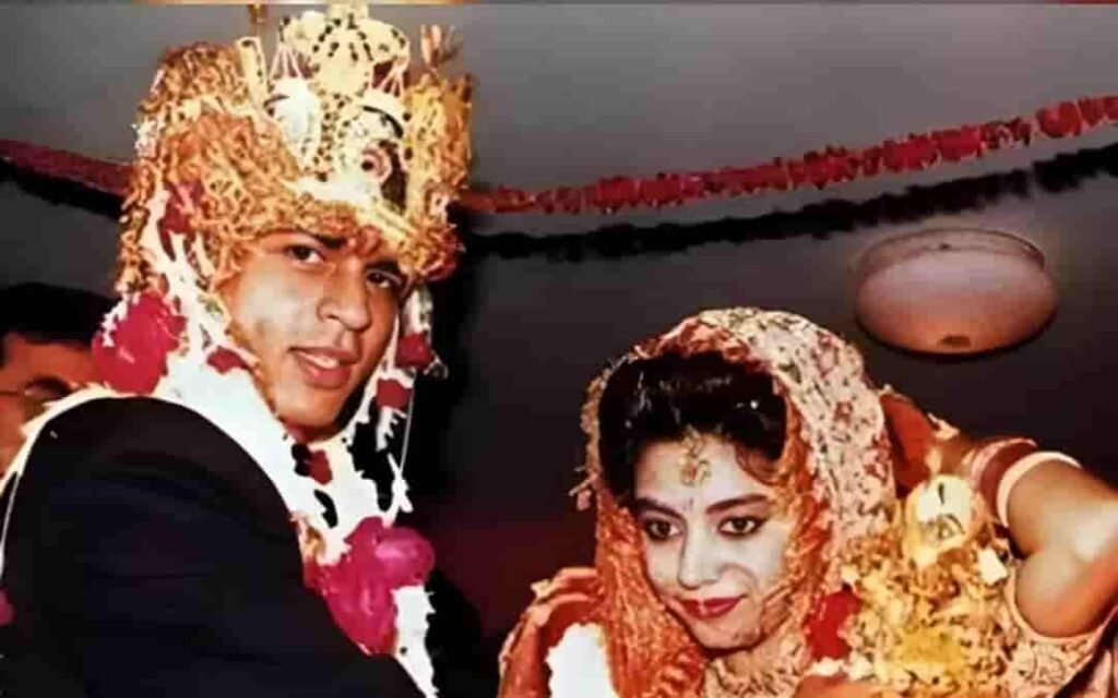 गौरी खान जीवन परिचय Gauri Khan biography in hindi (फिल्म निर्माता) 3 Gauri khan marriage photo