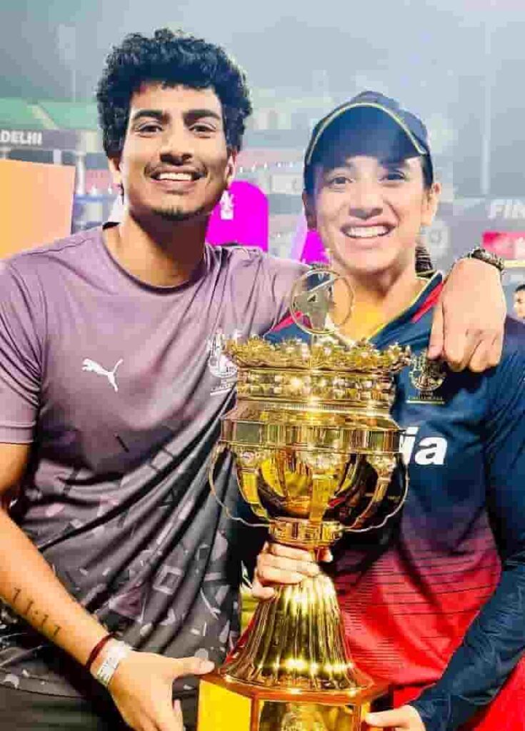 Palash Muchhal and smriti mandhana