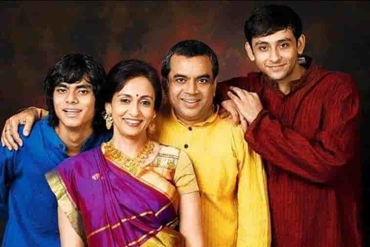 Paresh rawal family photo